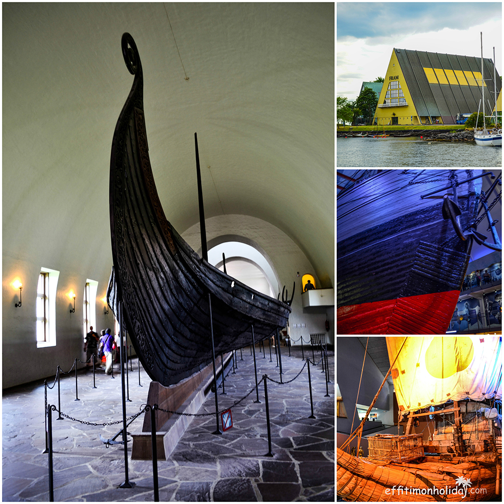 Oslo Museums: The Viking Ship Museum, the Fram Museum, the Kon Tiki Museum