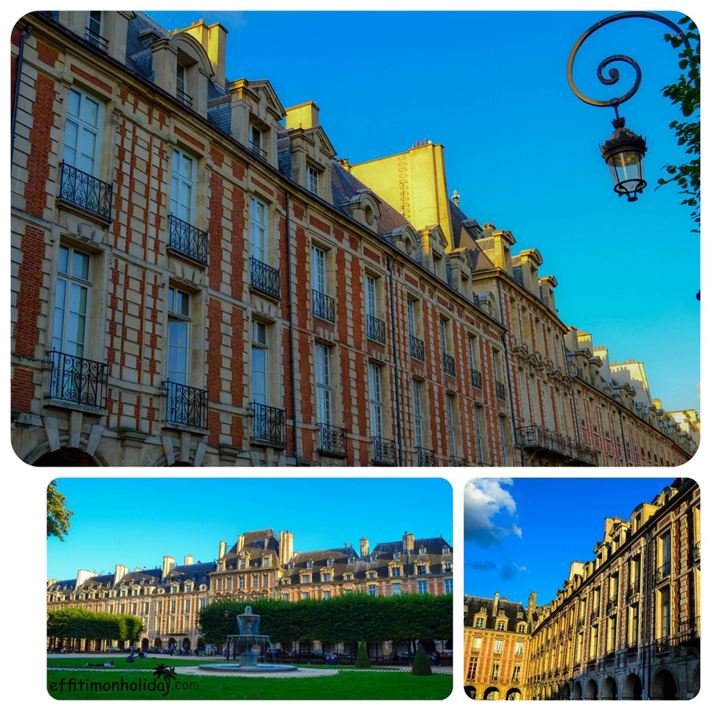 The oldest square in Paris, Place des Vosges