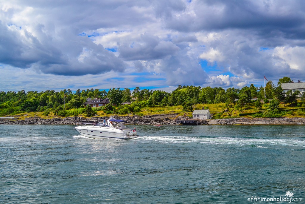 A cruise on the Oslofjord departing from Oslo