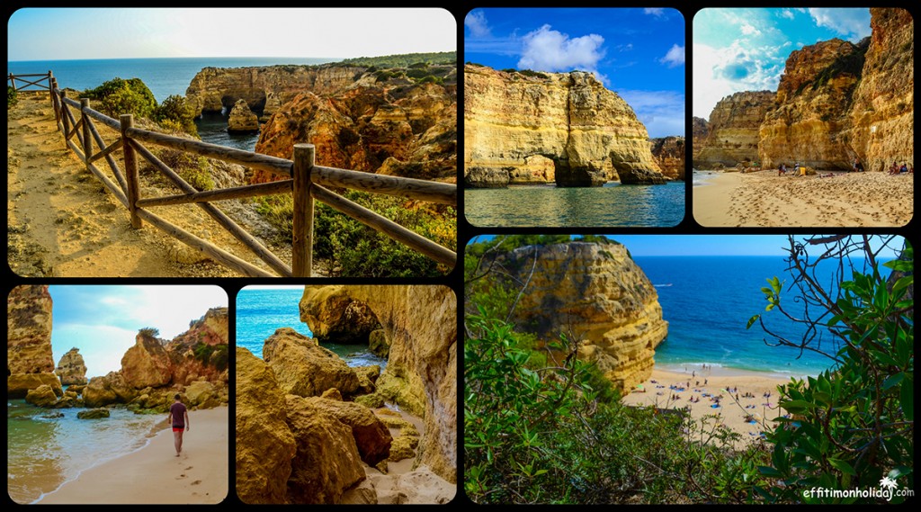 The beautiful Algarve beaches - Marinha