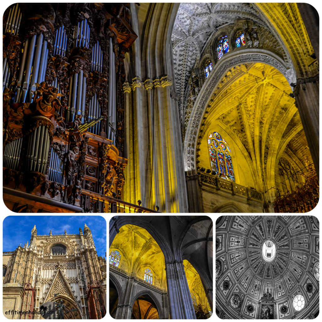 The breathtaking cathedral from Seville