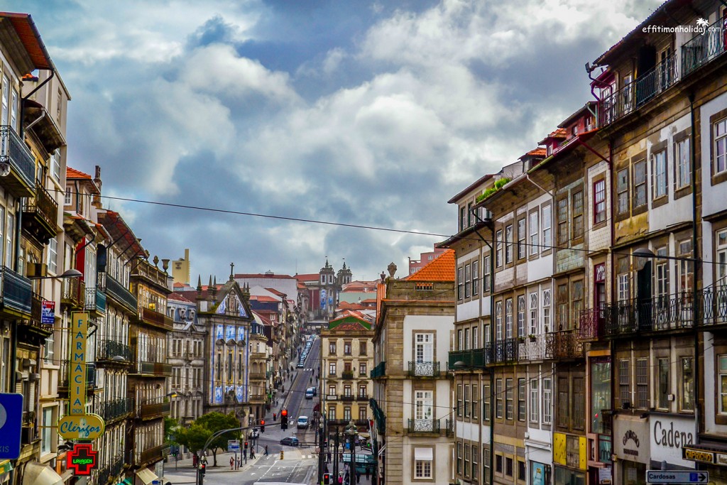 View of the old part of Porto 