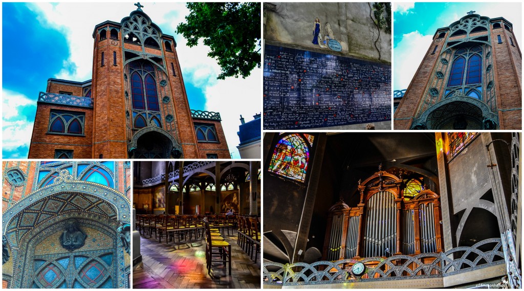 The Saint-Jean-de-Montmartre church is an off the beaten path attraction of Paris and it will impress you with its Art Nouveau facade