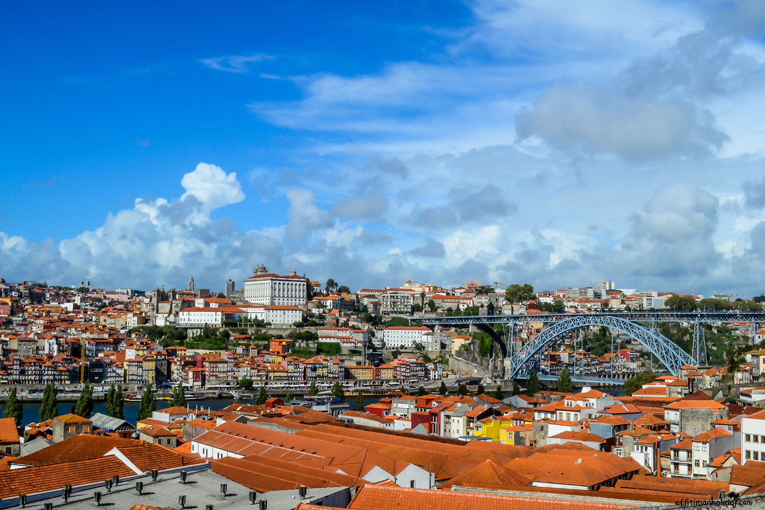 The beautiful city of Porto will charm you with its old architecture and port wine