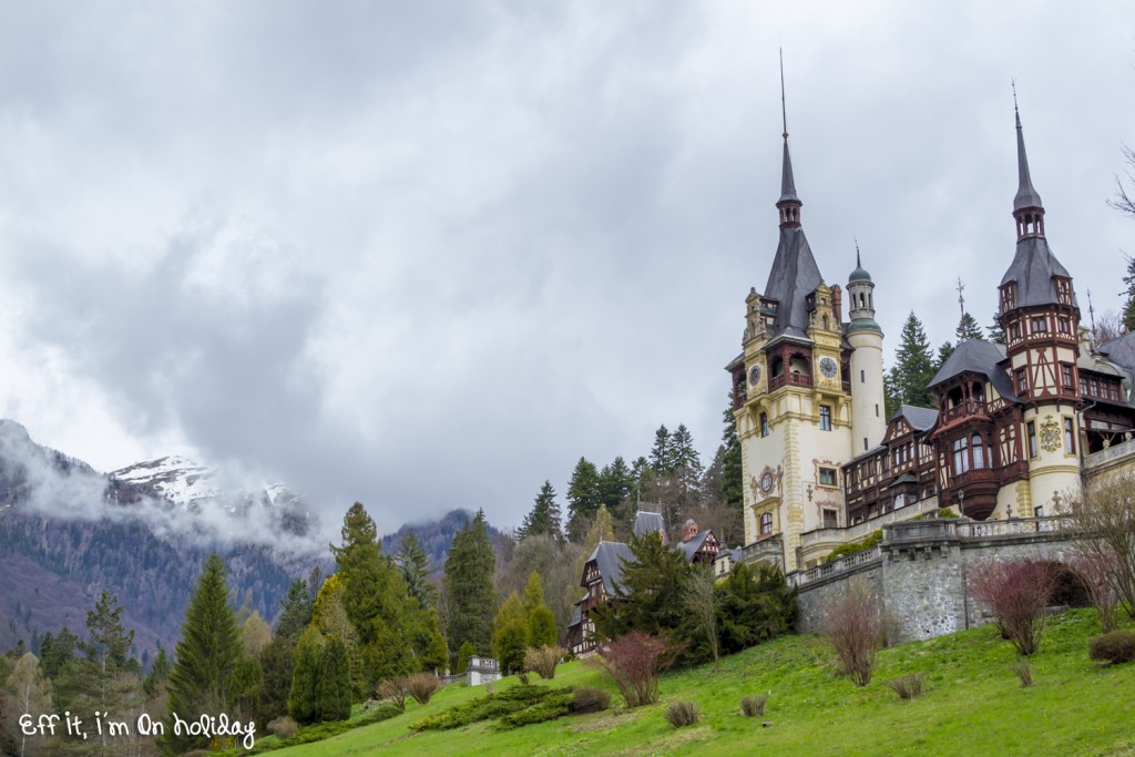 One of my favorite travel moments from 2015: visiting Sinaia and the Peles Castle