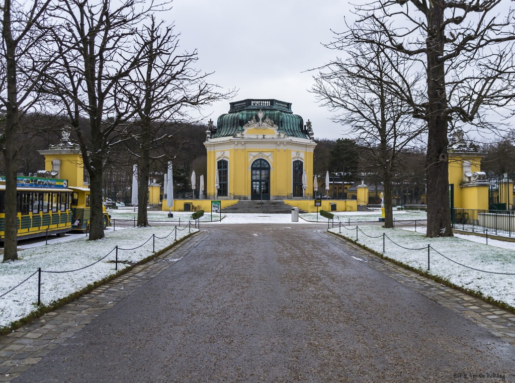 On the way to the Schonbrunn Zoo in Vienna