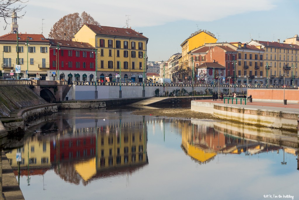 The Navigli District in Milan