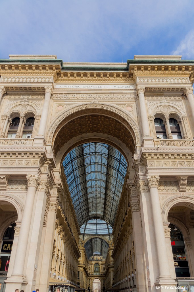 The Galleria Vittorio Emanuele II in Milan