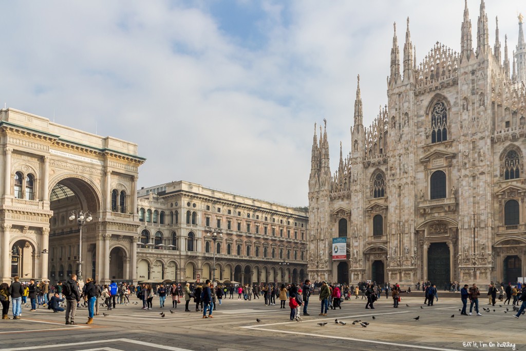The impressive Milan Duomo is the perfect place to start exploring the city.