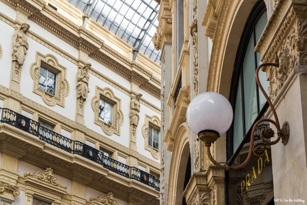 The Galleria Vittorio Emanuele II in Milan