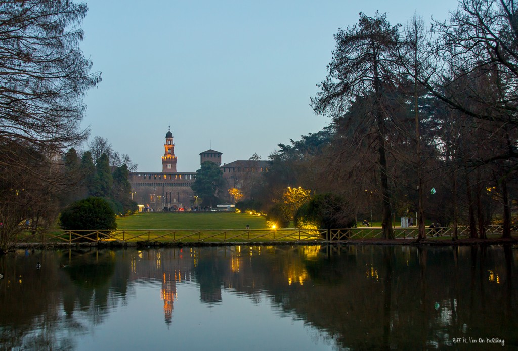 Behind the Sforzesco Castle there is a huge park called Sempione, perfect for relaxing, or, if you're a kid, running around 