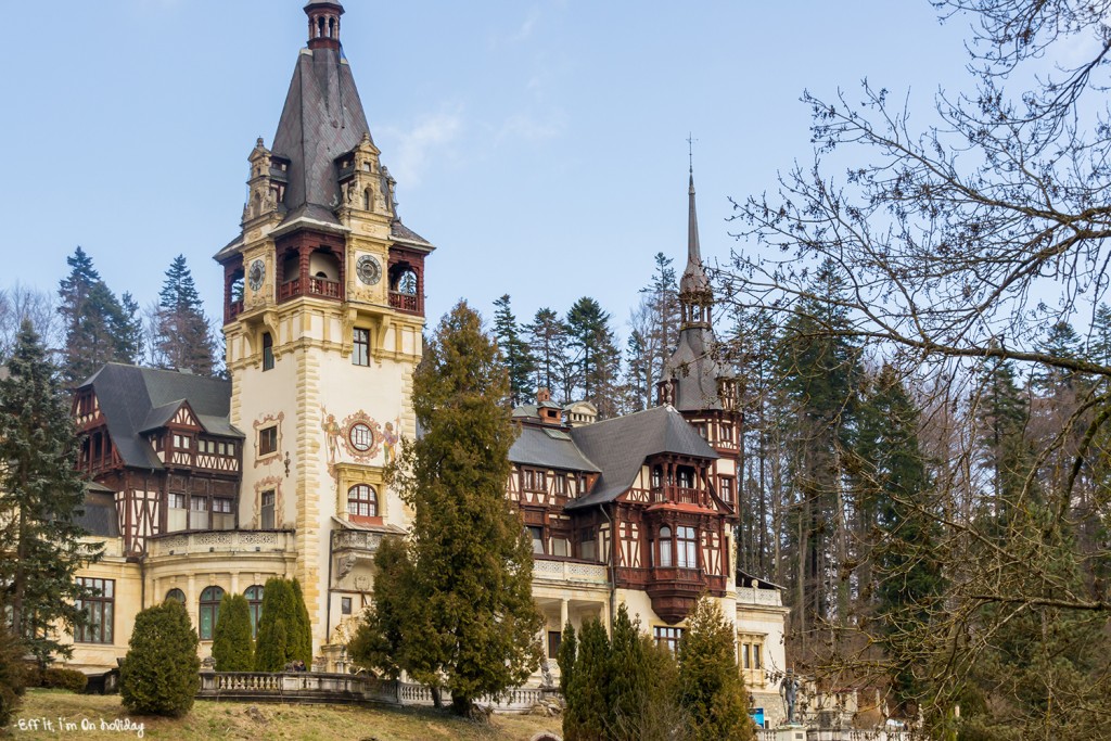 Visit the Peles Castle, the most beautiful castle in Romania