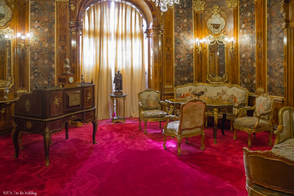 A room at the Peles Castle