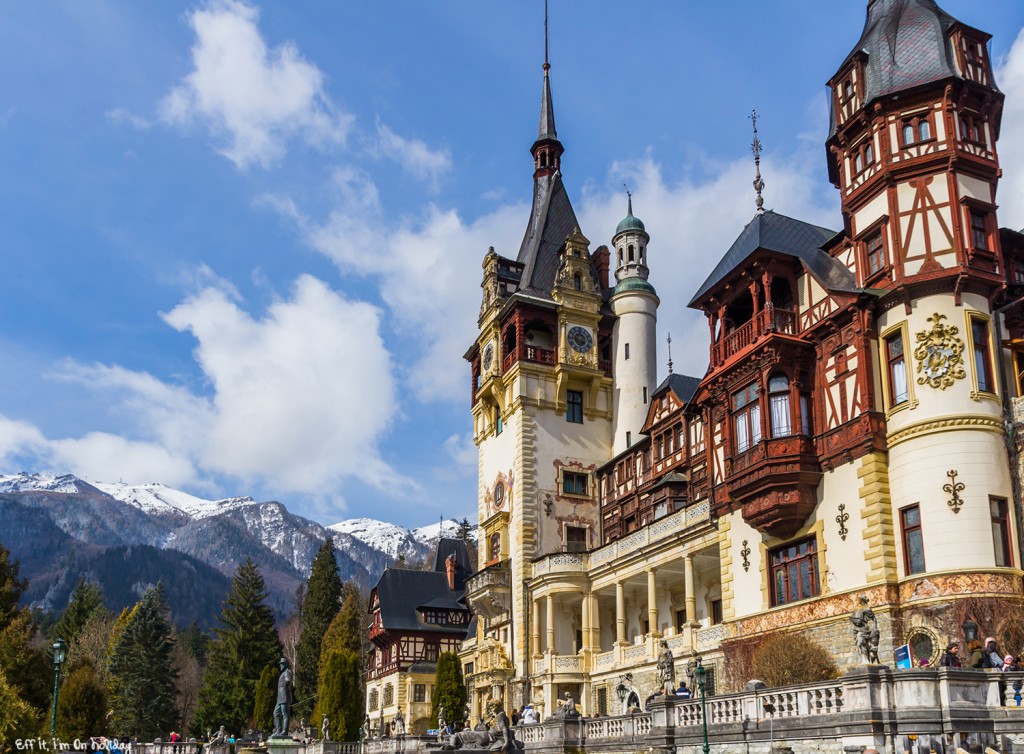 Visit the Peles Castle, the most beautiful castle in Romania