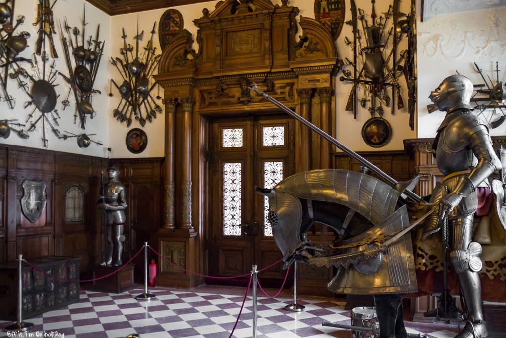 The armory of the Peles Castle