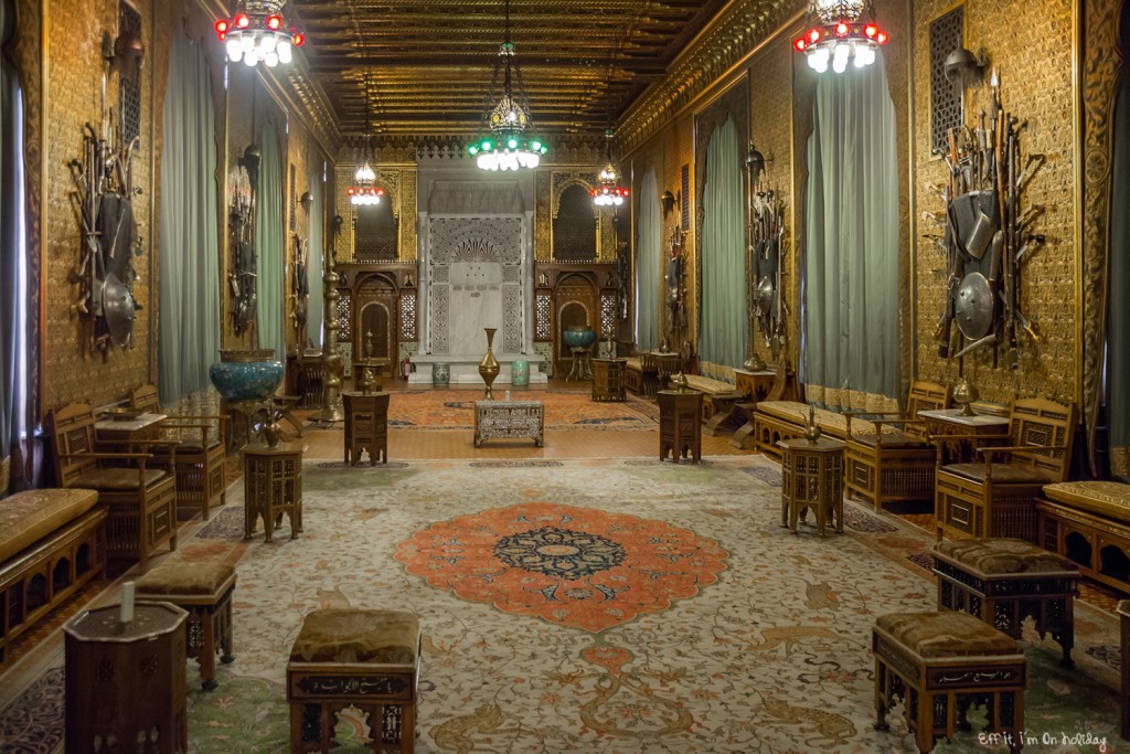 The oriental room at the Peles Castle