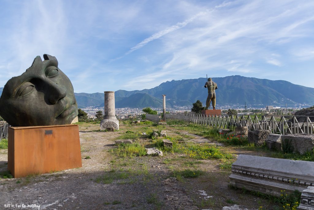 The ancient city of Pompeii