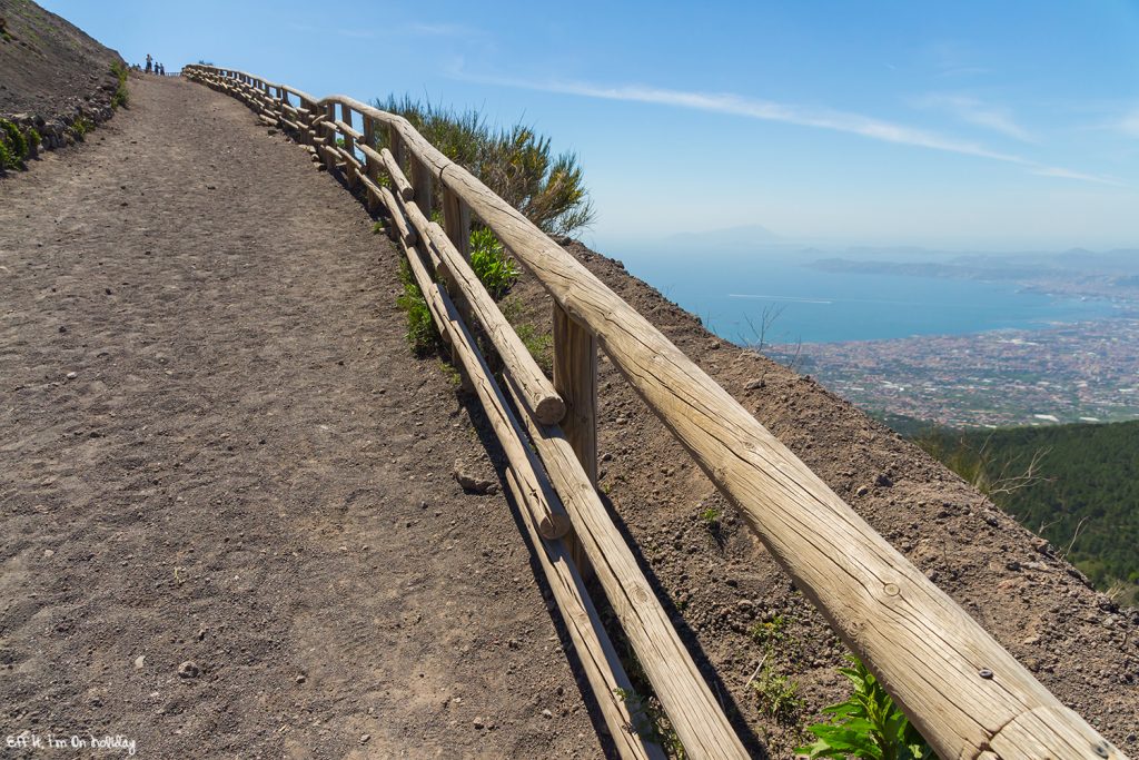 Hiking on Mount Vesuvius