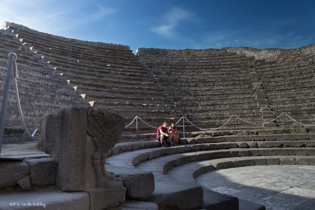 The ancient city of Pompeii