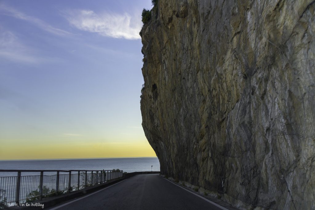 Driving on the Amalfi Coast
