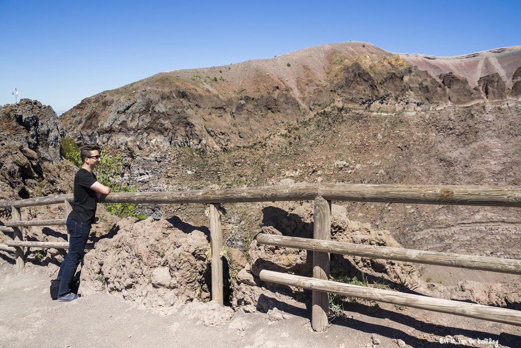 Hiking on Mount Vesuvius