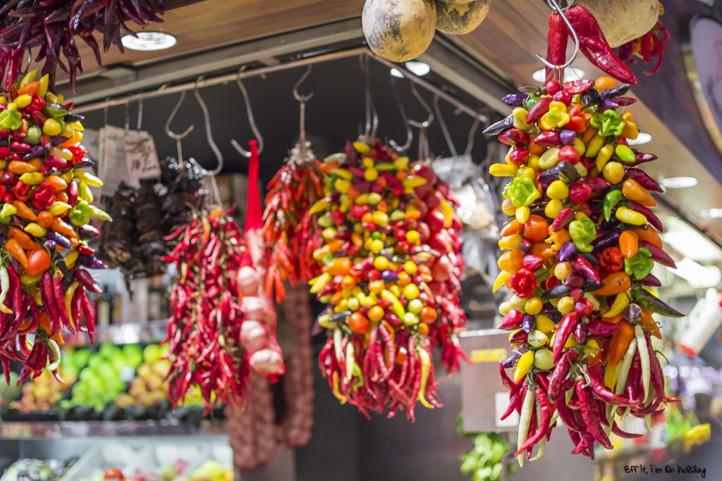 Our favorite places to eat in Barcelona: Mercat de la Boqueria 