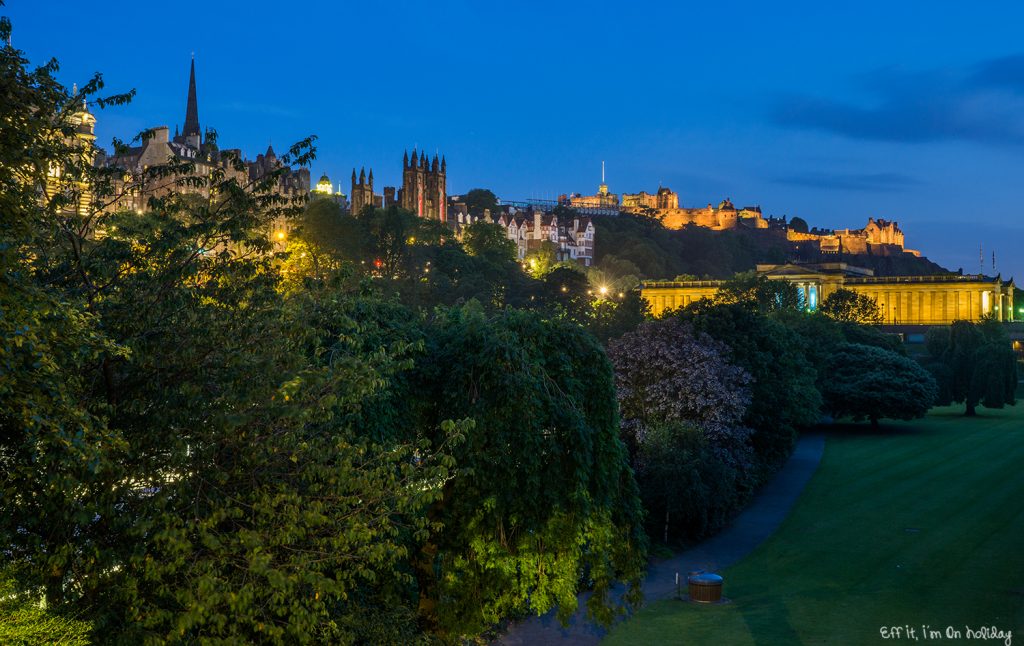 A relaxing day in Edinburgh