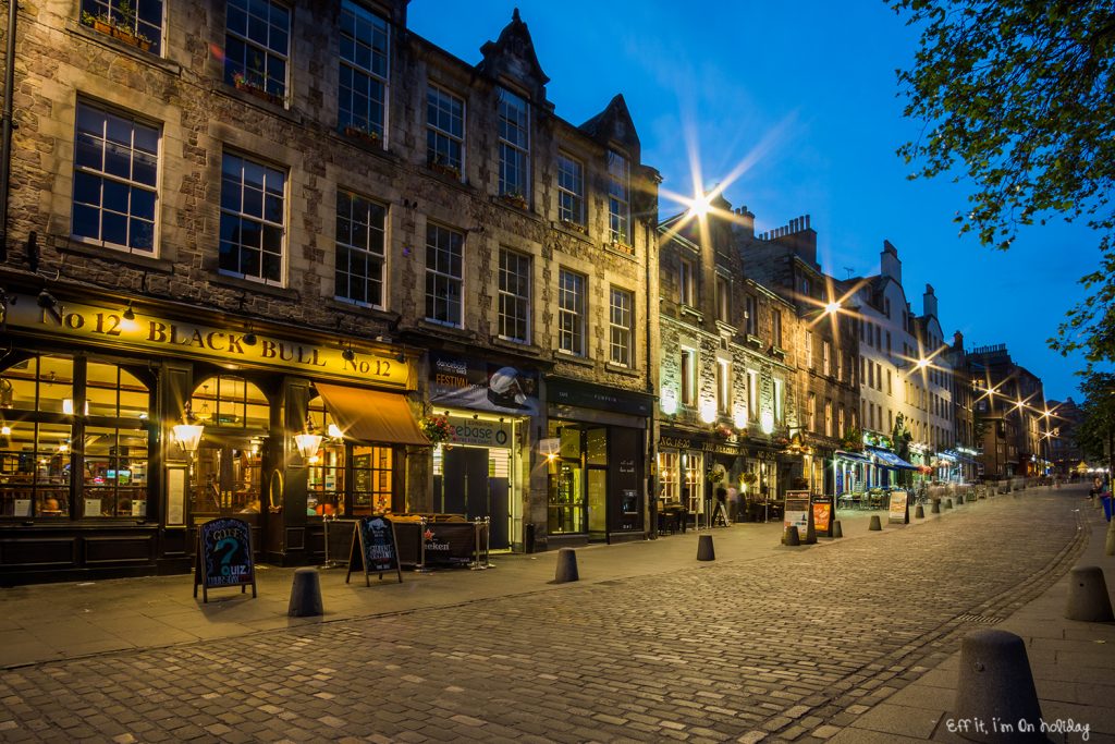 A relaxing day in Edinburgh