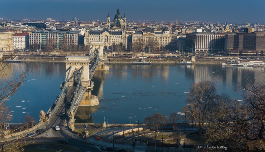 Wandering in Budapest: Chain Bridge and St. Stephen's Basilica