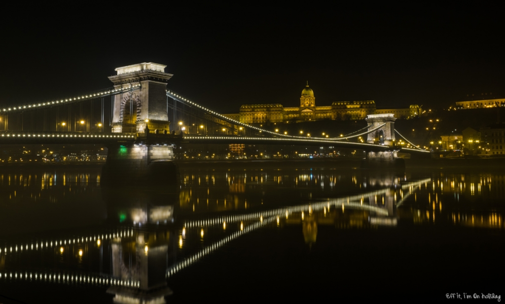 Wandering in Budapest: Chain Bridge By Night