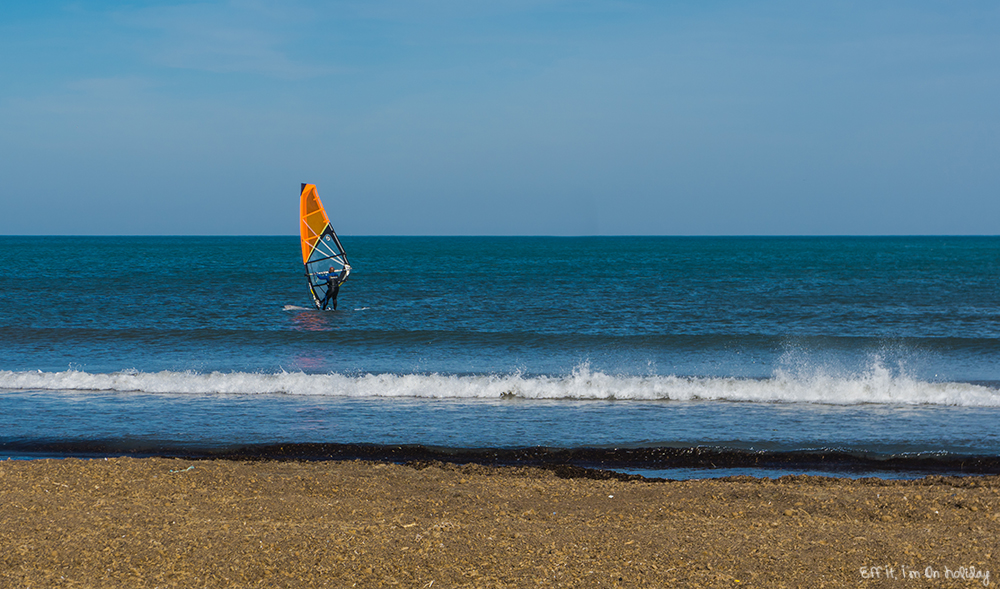 The beach of Valencia