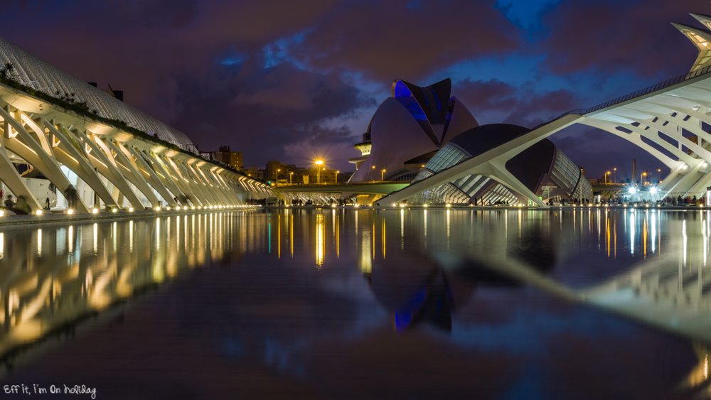 City of Arts and Sciences by Night Valencia