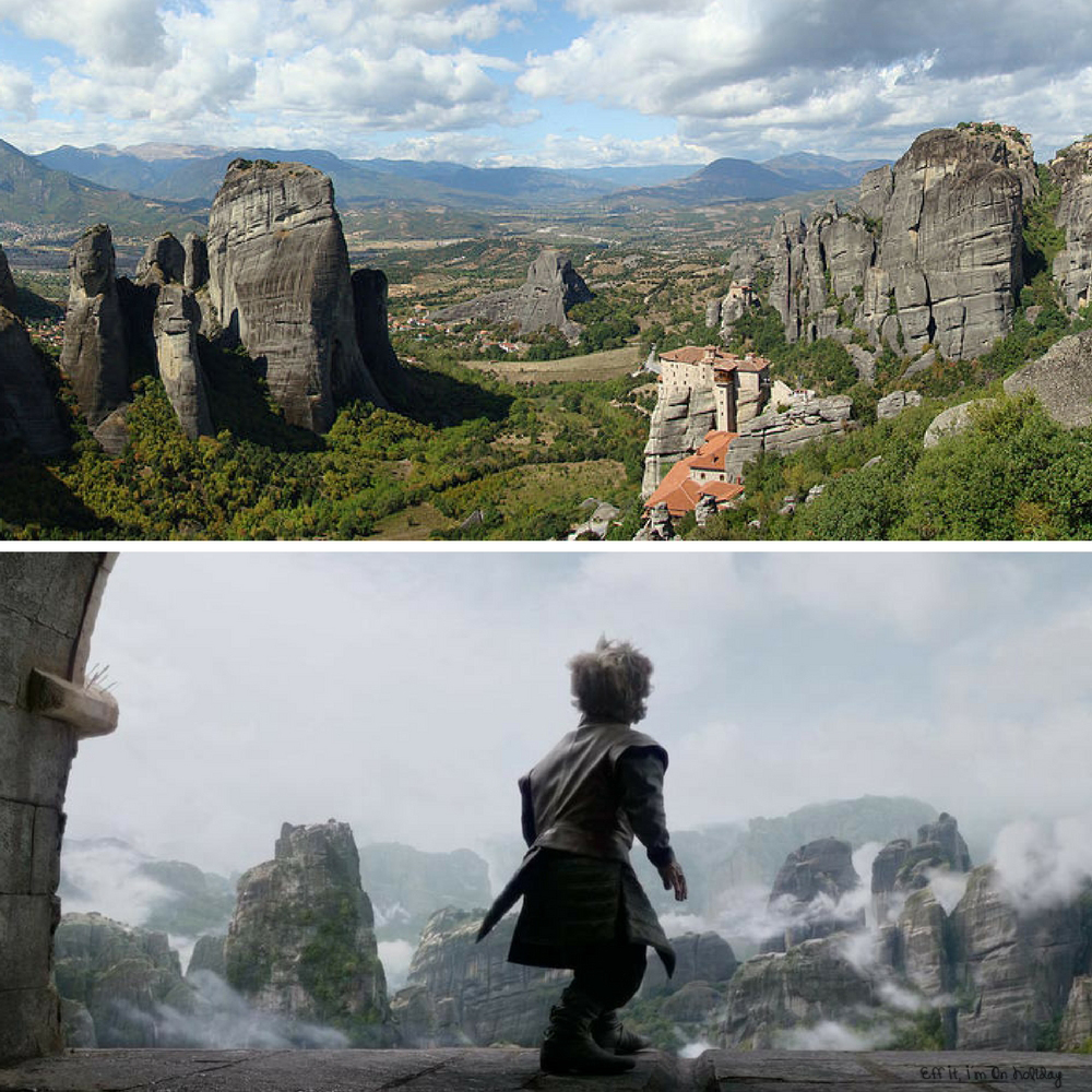 Game of Thrones filming location in Greece: Meteora
