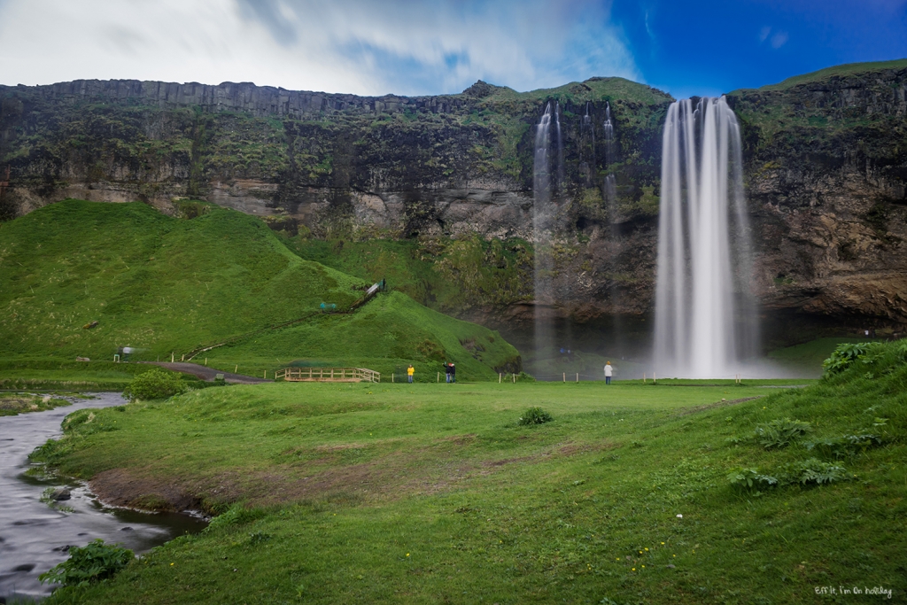 Southern Iceland tour with BusTravel: Seljalandsfoss waterfall