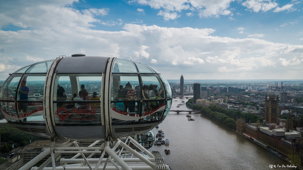 London Eye View From Above