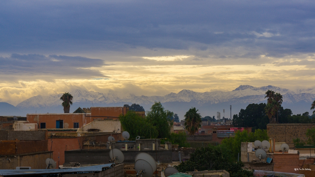 Mountains in Marrakech