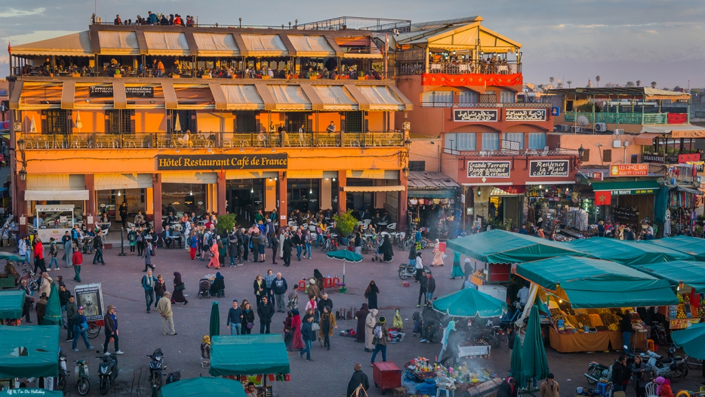 Sunset in Marrakesh