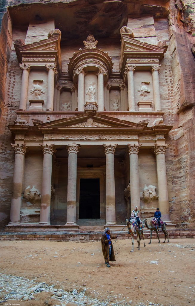 The impressive Treasury at Petra