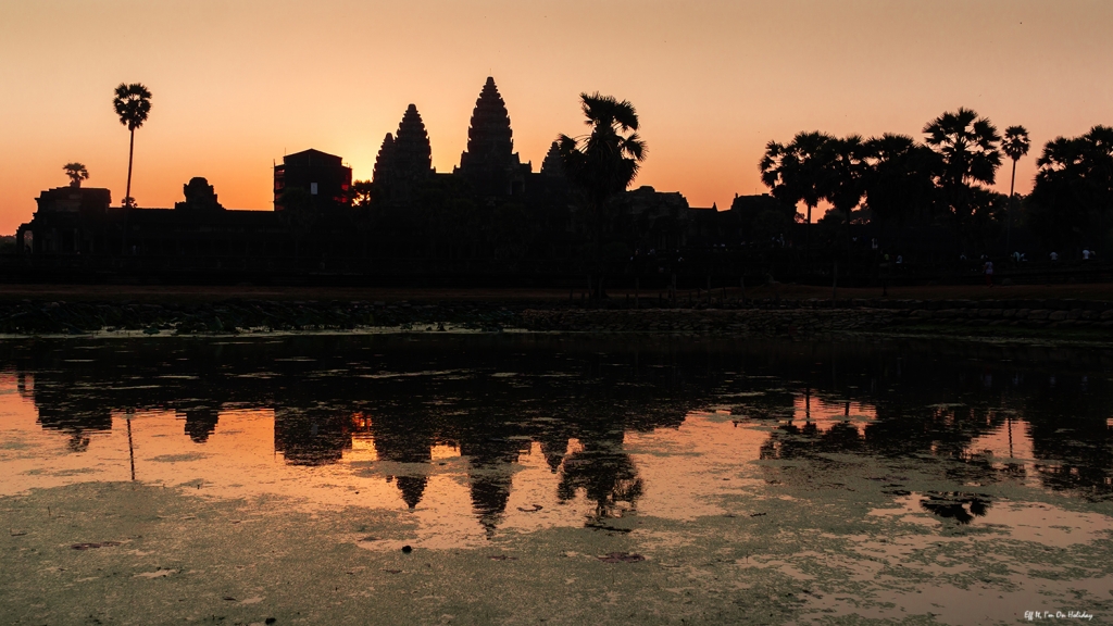 Sunset at Angkor Wat