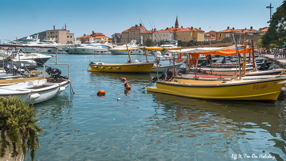 View of Budva old town