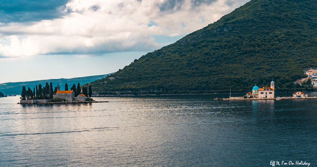 Twin islands of the Bay of Kotor