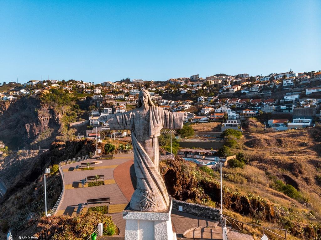 Cristo Rei statue in Madeira