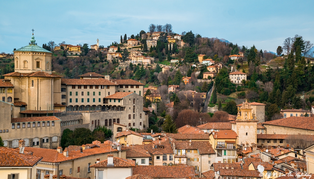 View from Capanone, Bergamo