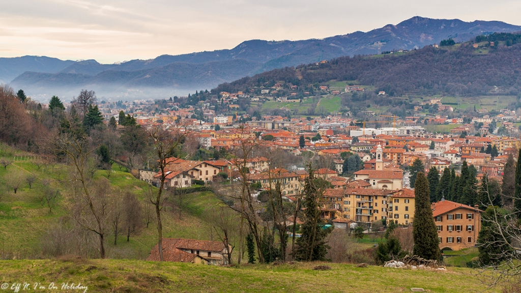 View from San Vigilio Castle, Bergamo