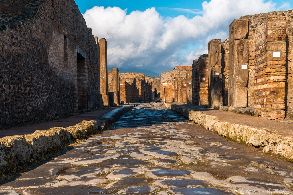 Pompeii, Italy, January 2020