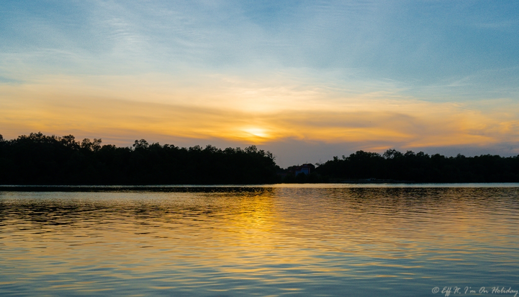 Sunset Selangor River Malaysia