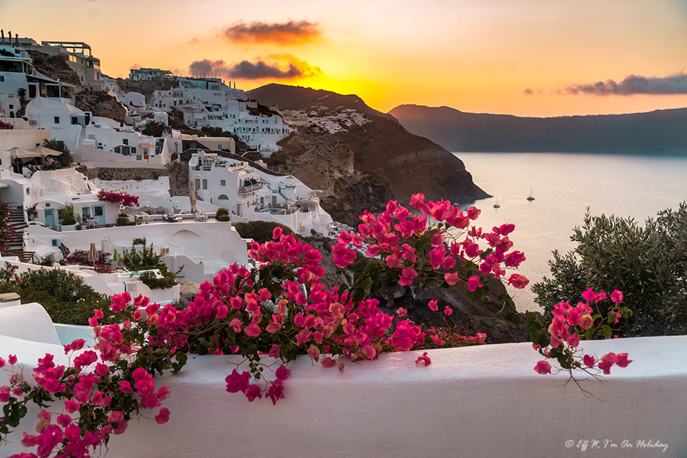 Santorini sunrise