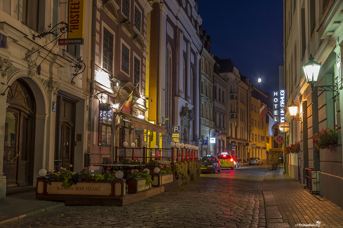 The Old Town of Riga at night - Eff It, I'm On Holiday