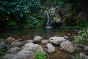 Waterfall in Sao Miguel